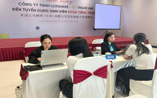 Công ty Luxshare - ICT  (Nghệ An) tuyển dụng sinh viên Khoa Tiếng Trung, Đại học Duy Tân