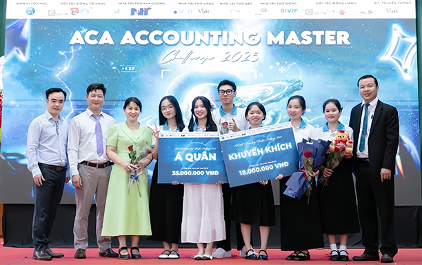 SV ĐH Duy Tân giành vị trí Á quân  tại ACA Accounting Master Challenge 2025