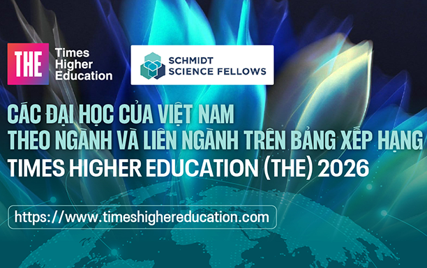 Các Đại học Việt Nam theo Ngành và Liên ngành trên BXH Times Higher Education (THE) 2026