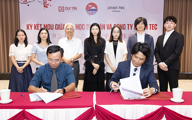 Đại học Duy Tân Ký kết Hợp tác với Union Tec Vietnam