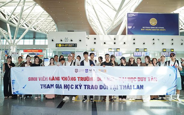 26 Sinh viên Đại học Duy Tân tham gia Học kỳ Trao đổi tại Thái Lan