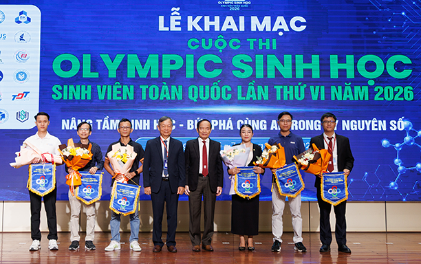 Khai mạc Olympic Sinh học Sinh viên Toàn quốc lần thứ VI năm 2026 tại Đại học Duy Tân