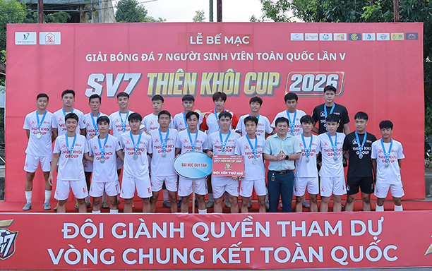 Sinh viên ĐH Duy Tân vào Chung kết Toàn quốc SV7 Thiên Khôi Cup 2026
