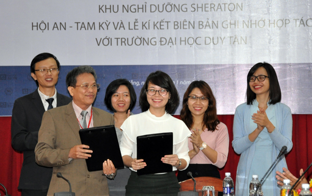 Lễ Ký kết Biên bản Ghi nhớ Hợp tác giữa DTU và Sheraton Hội An