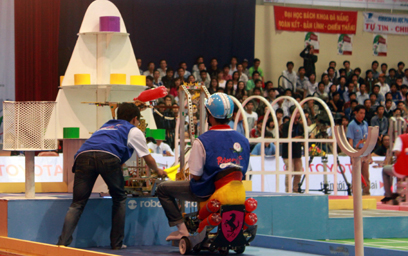Xác định 32 đội dự chung kết Robocon 2012